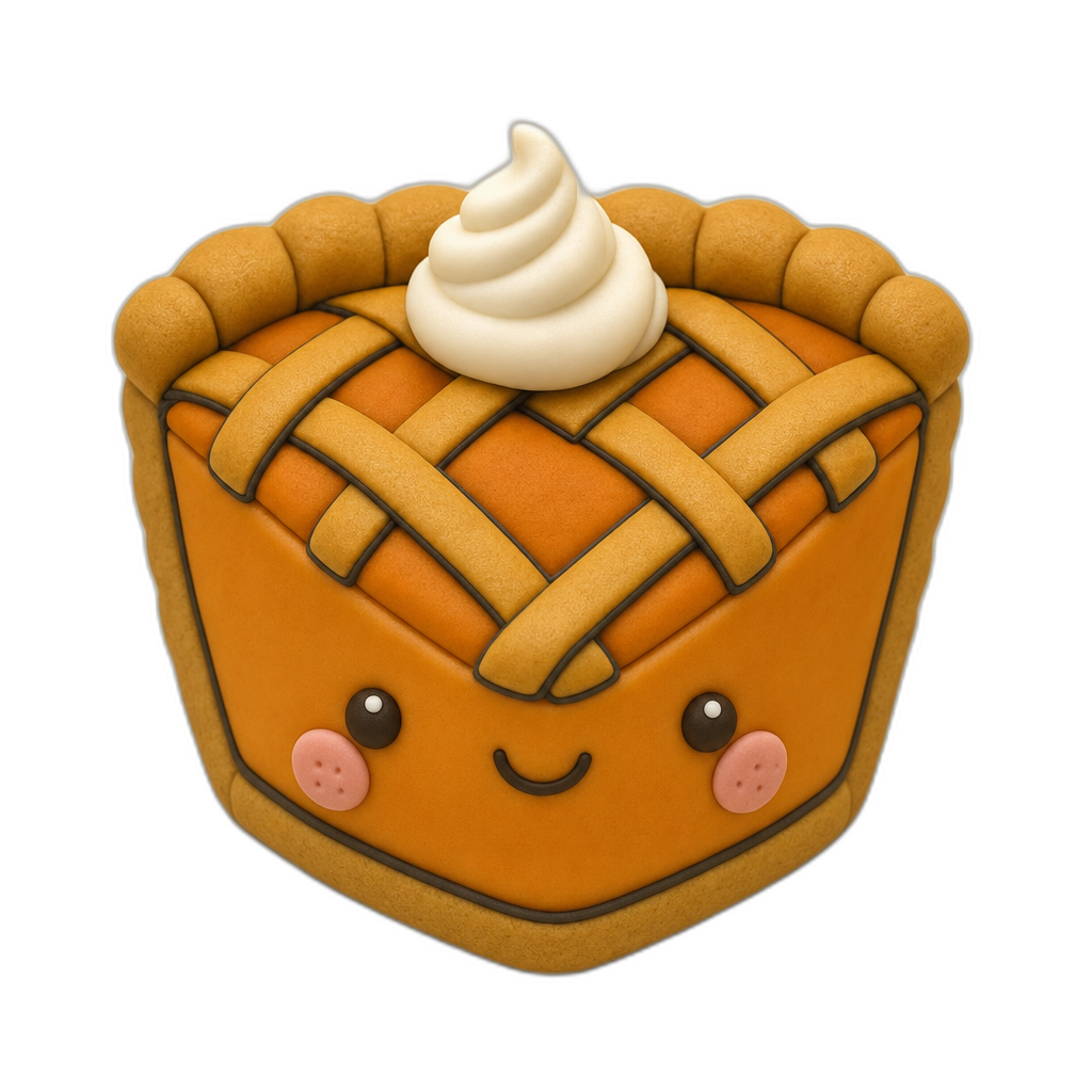 Pumpkin Pie Slice