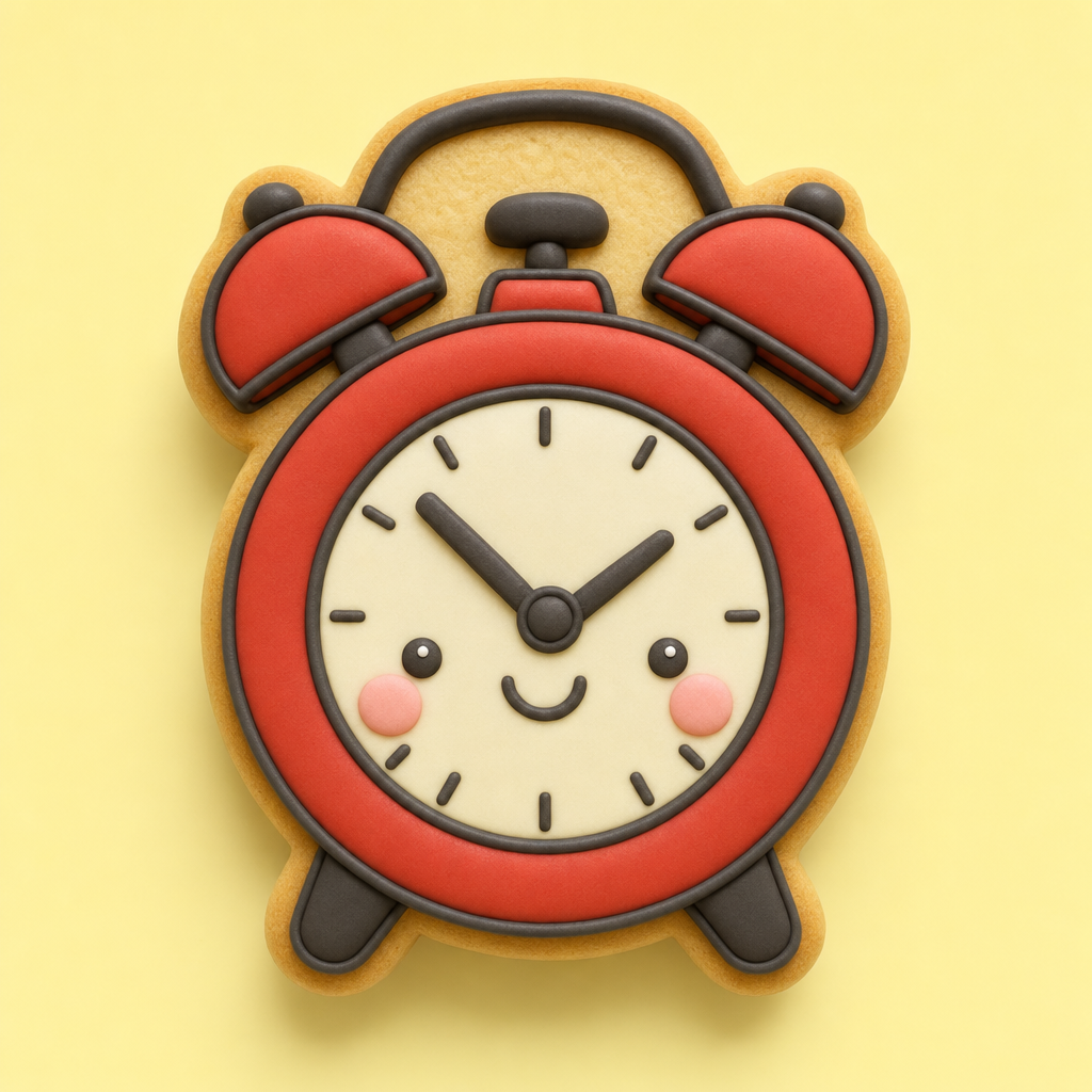 Time Travel Cutter Bundle cookie cutter, 3D-printed in pink PLA